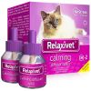 Calming Cat Diffuser Refill 2 Refills Anti Anxiety Pet Products Feline Calm Pheromones Cats Comfort Stress Relief with New Zone Fighting with Dogs Beh