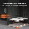 VEVOR Shower Curb Kit, 60"x38" Shower Pan Kit with 6.3" Central Drain, Lightweight EPS Shower Installation Kits with 2 Waterproof Cloths