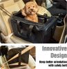 ScratchMe Pet Travel Carrier Soft Sided Portable Bag for Cats, Small Dogs, Kittens or Puppies, Collapsible, Durable, Airline Approved, Travel Friendly