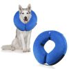 Soft Dog Cone Collar for After Surgery - Inflatable Dog Neck Donut Collar - Elizabethan Collar for Dogs Recovery